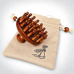 Sandalwood Hair Scalp Massager | স্কাল্প ম্যাসাজার - Shudhik