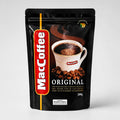 Shudhik MacCoffee Original coffee tin with label and branding, showcasing the packaging of Shudhik's MacCoffee product.