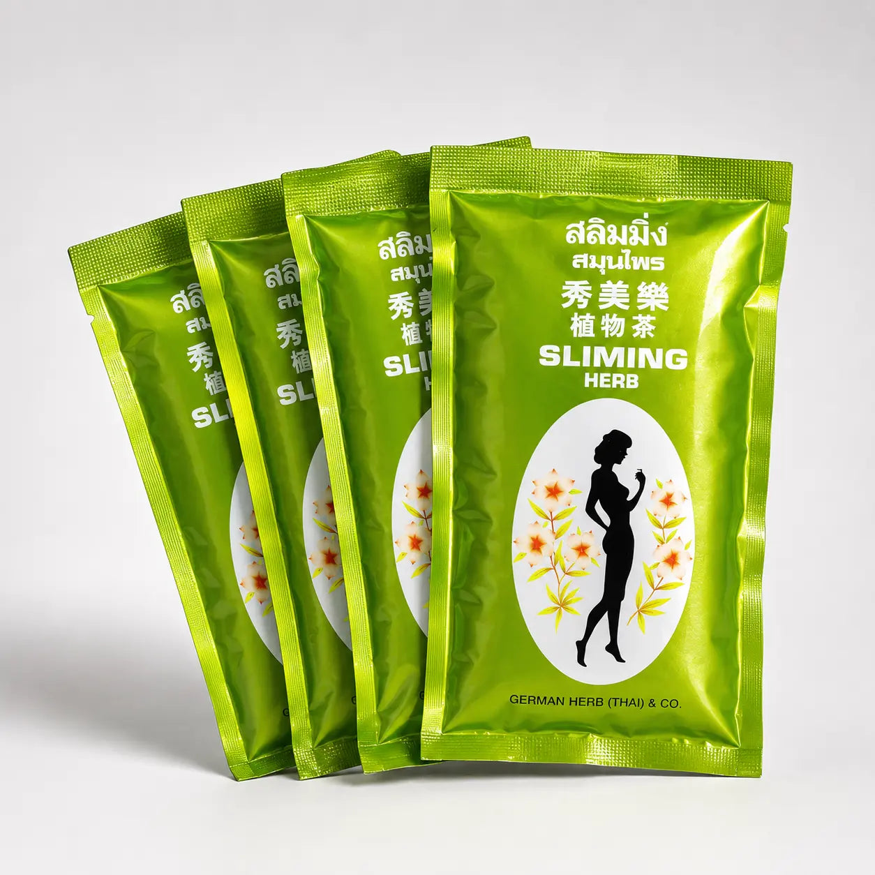 Shudhik Sliming Herb weight loss detox tea box featuring natural slimming herbs and herbal tea packaging.