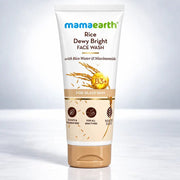 Mamaearth Rice Dewy Bright Face Wash 100ml - Shudhik