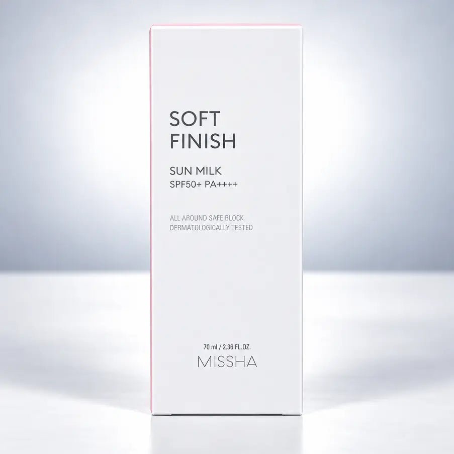 Missha Soft Finish Sun Milk SPF50+ Pa+++ - Shudhik