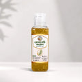 Shudhik Rosemary Oil for hair care in a 100ml bottle, featuring fresh rosemary sprigs and oil in a clear glass bottle.