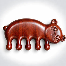 Sandalwood Meridian Massage Comb | ম্যাসাজ চিরুনি - Shudhik