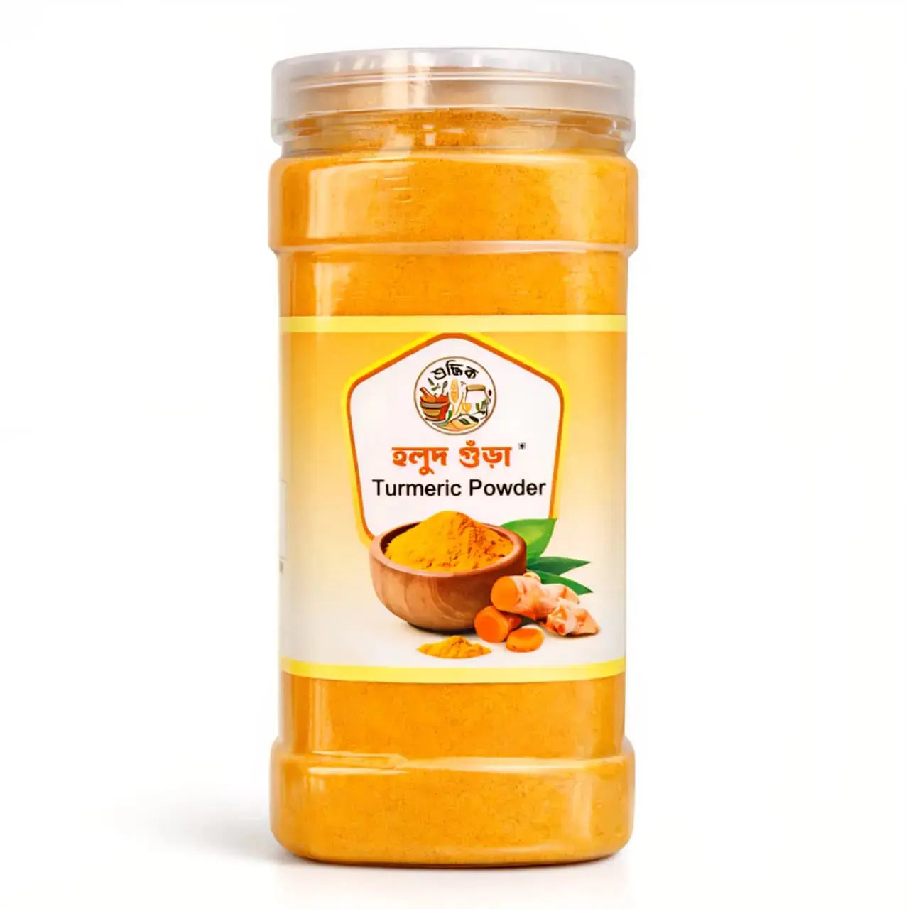 Shudhik turmeric powder in a 500g package, vibrant yellow spice for cooking, from the pure spices collection.