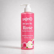 Skino Rose Scented Body Wash Shower Gel bottle from Shudhik Bangladesh