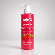 Skino Strawberry Scented Body Wash Shower Gel bottle from Shudhik Bangladesh