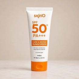Skino Care and Repair Sunscreen SPF 50+ tube from Shudhik Bangladesh