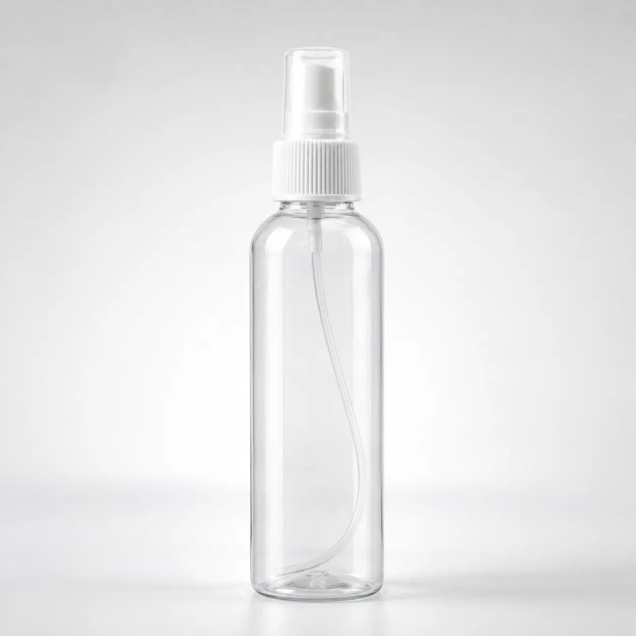 Shudhik 200ml spray bottle with clear plastic body and spray nozzle for household or gardening use