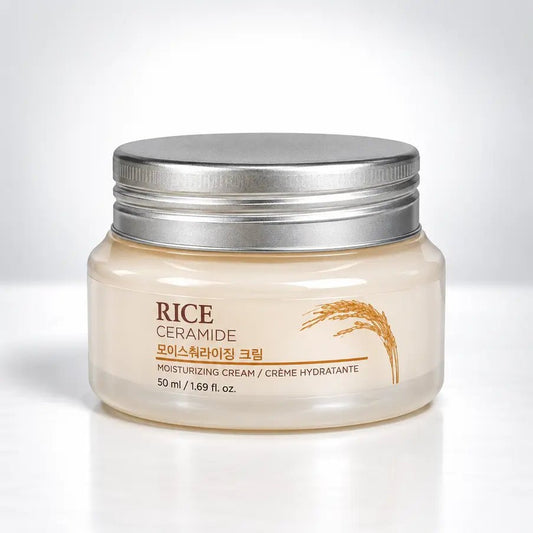 The Face Shop Rice & Ceramide Moisturizing Cream - Shudhik